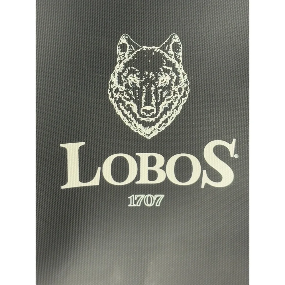 Lobos 1707 Tequila Backpack Black Extra Anejo Bottle Bag Wolf Logo‎ LeBron James